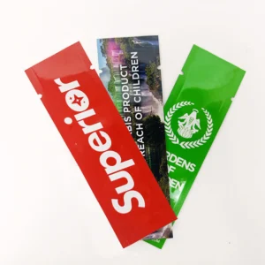 Printed Smell-Proof Glossy Bags for Gummy Packaging