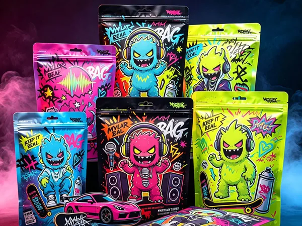 Custom child-resistant pouch range